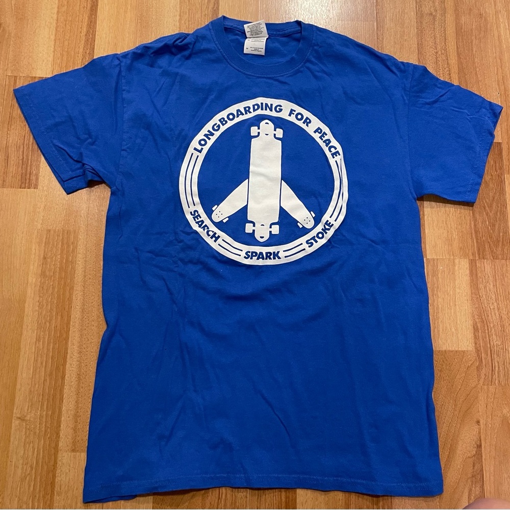 *NEW* Longboard for life Tshirt Tee Skateboard